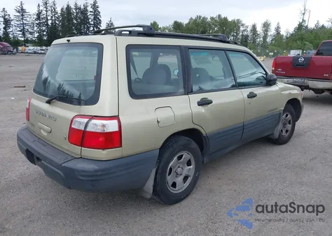 2001 Subaru Forester L from USA, damaged, VIN JF1SF63531H768646